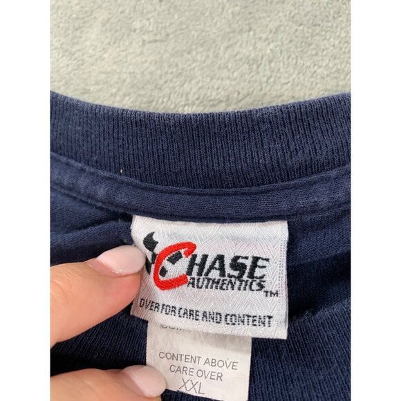 Vintage Jeff Gordon T-Shirt Mens XXL Navy DuPont Racing NASCAR Chase Authentics - Picture 3 of 10